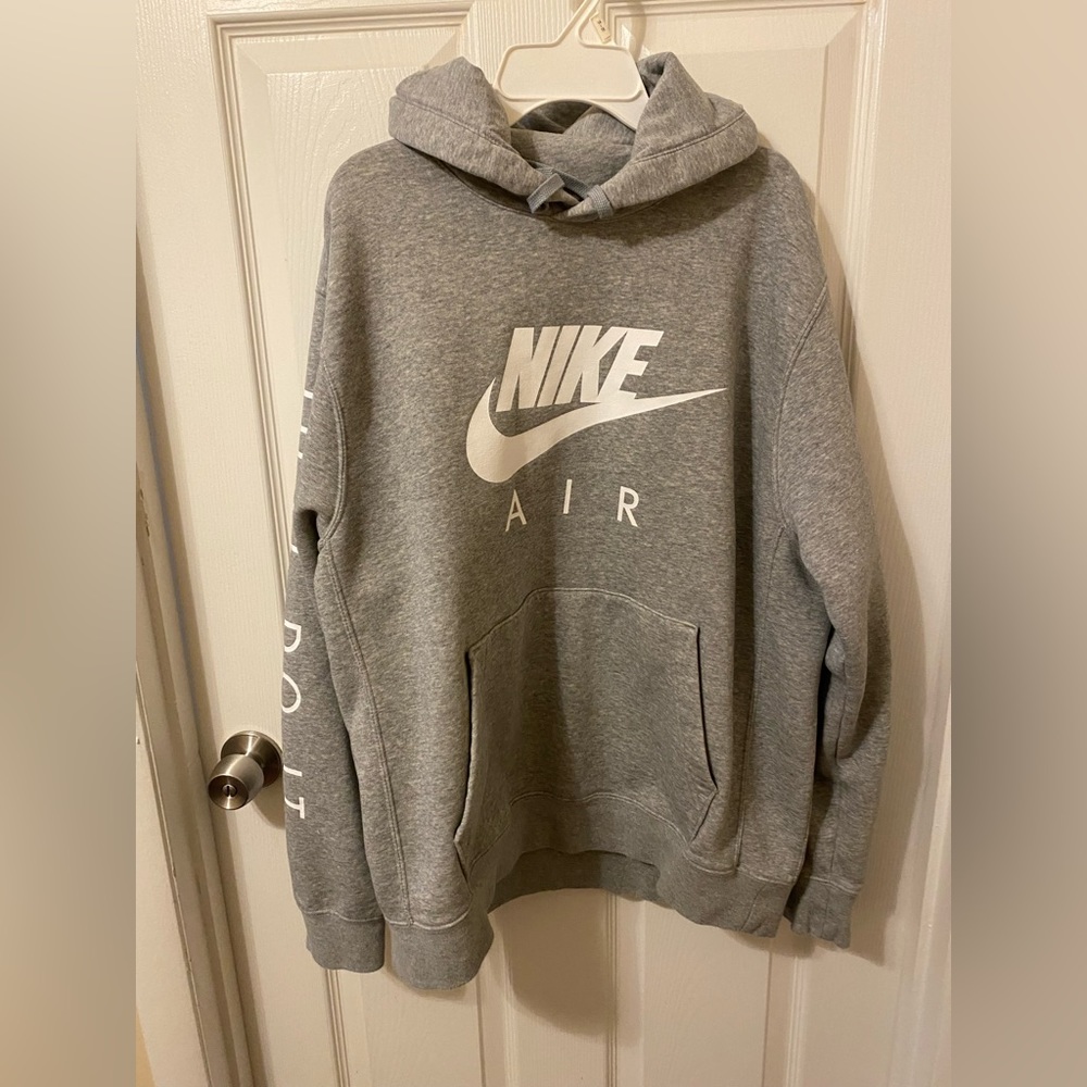 Mens Grey Nike Hoodie